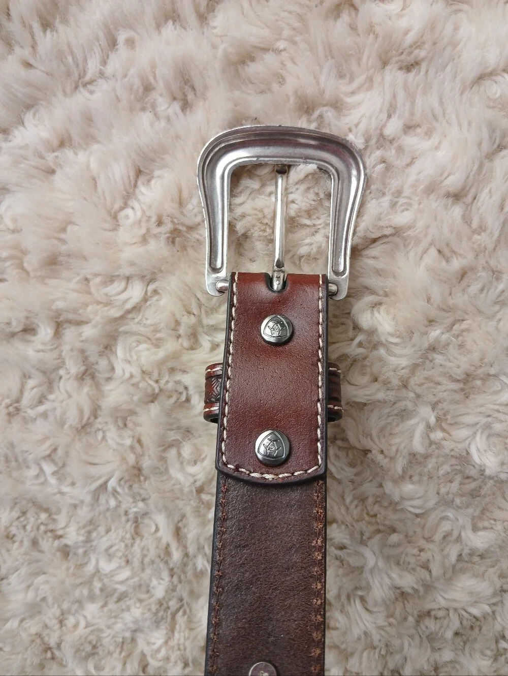 💎 Ariat Big Boys Diamond Shape Concho Belt